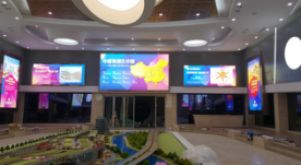 LED显示屏案例—中升国际全彩屏